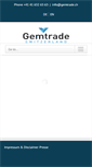 Mobile Screenshot of gemtrade.ch